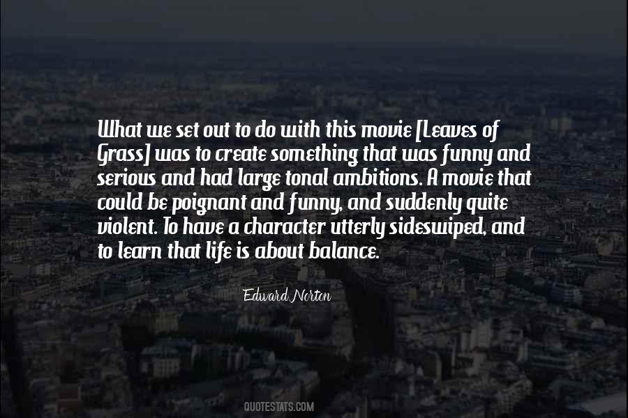 Life Is All About Balance Quotes #1189750