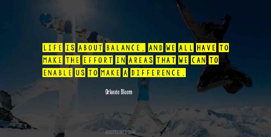Life Is All About Balance Quotes #1369377