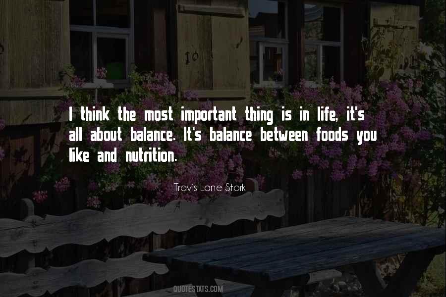 Life Is All About Balance Quotes #268688