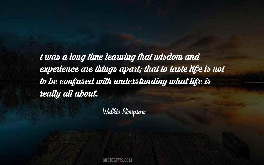 Life Is All About Learning Quotes #1144728