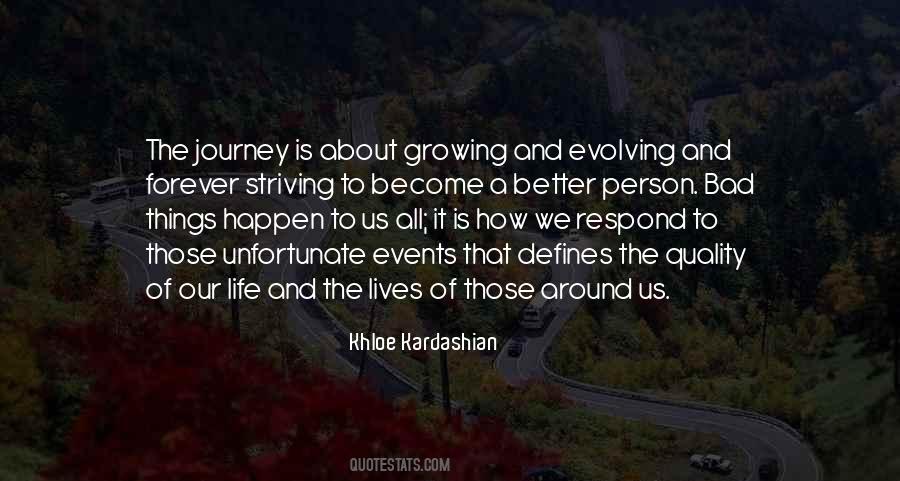 Life Is All About The Journey Quotes #1825971