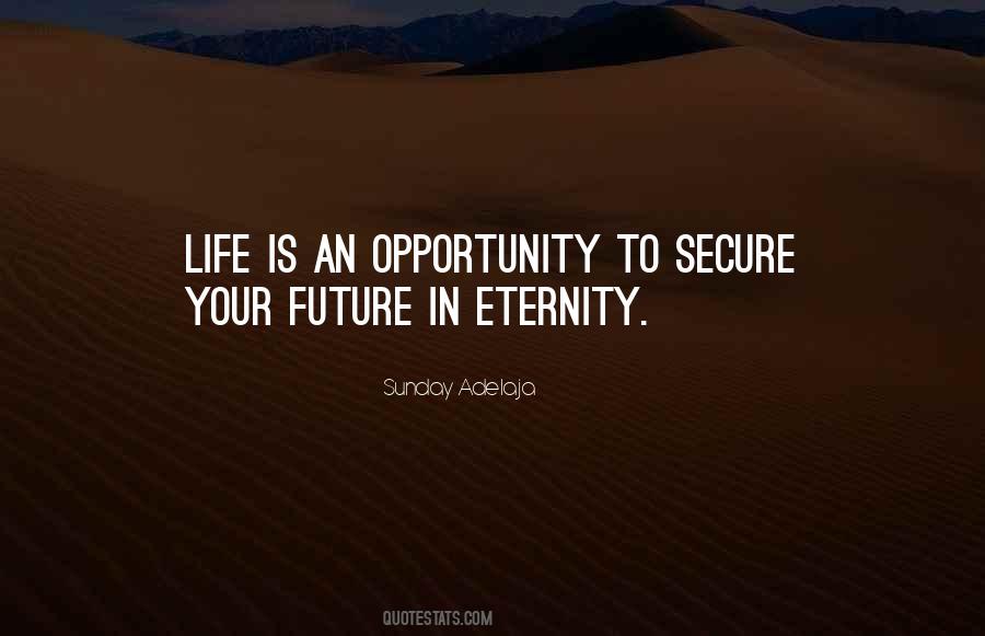 Life Is An Opportunity Quotes #1489674