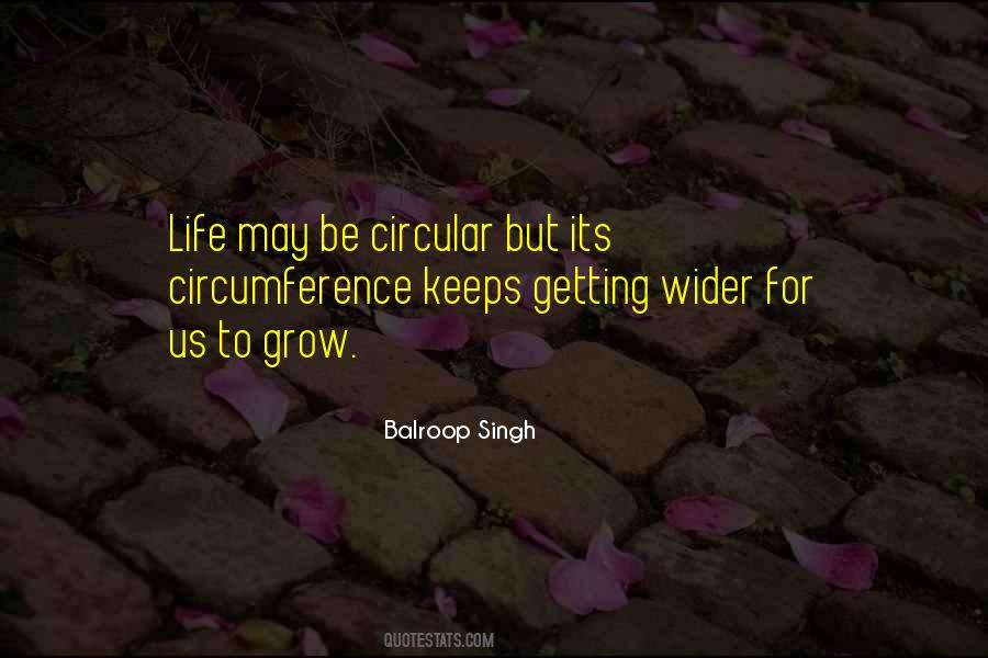 Life Is Circular Quotes #1170960