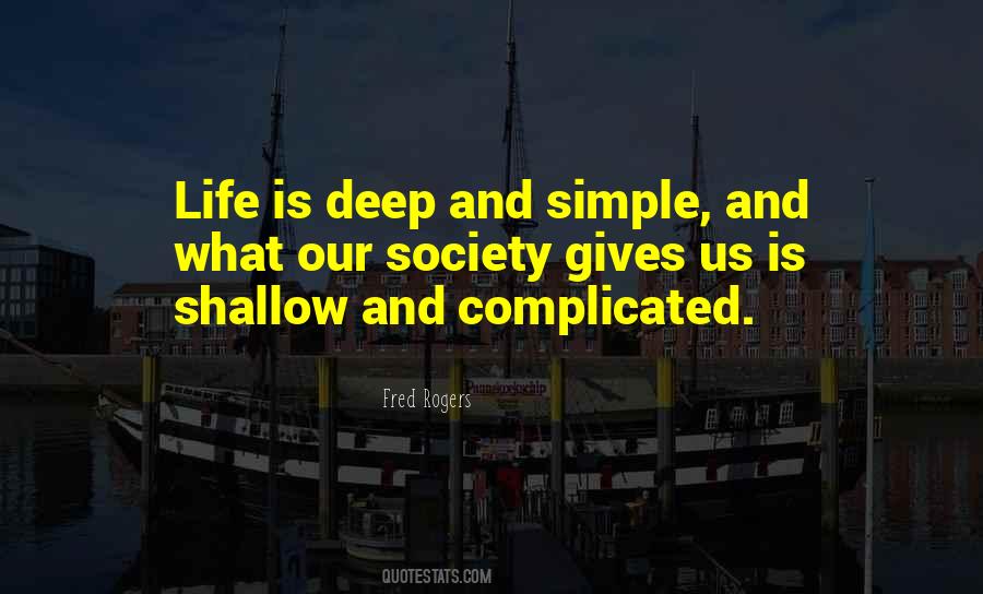 Life Is Complicated Quotes #280105