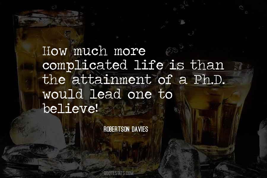 Life Is Complicated Quotes #582204