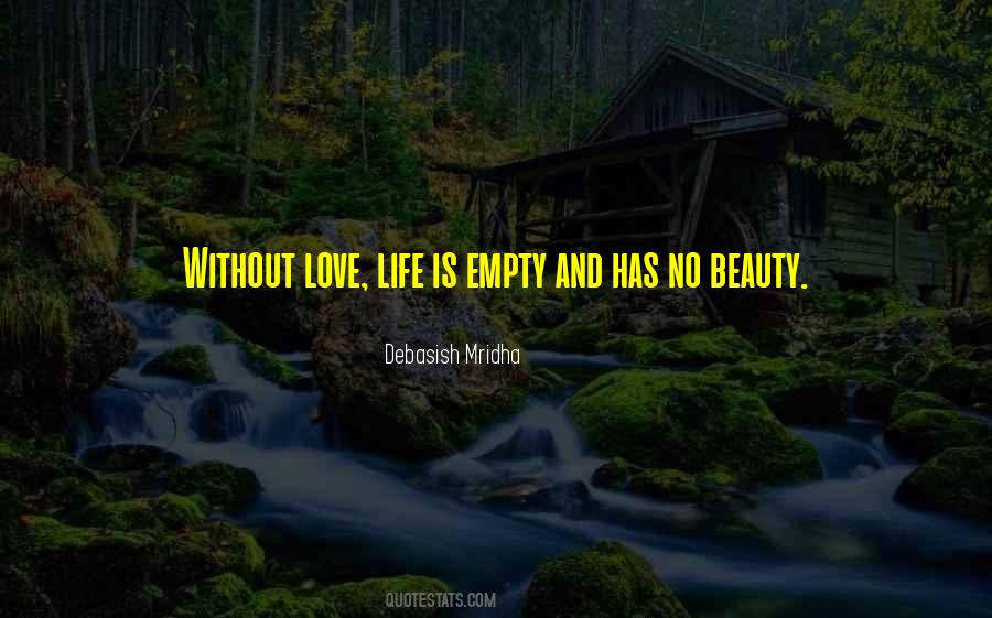 Life Is Empty Quotes #511050