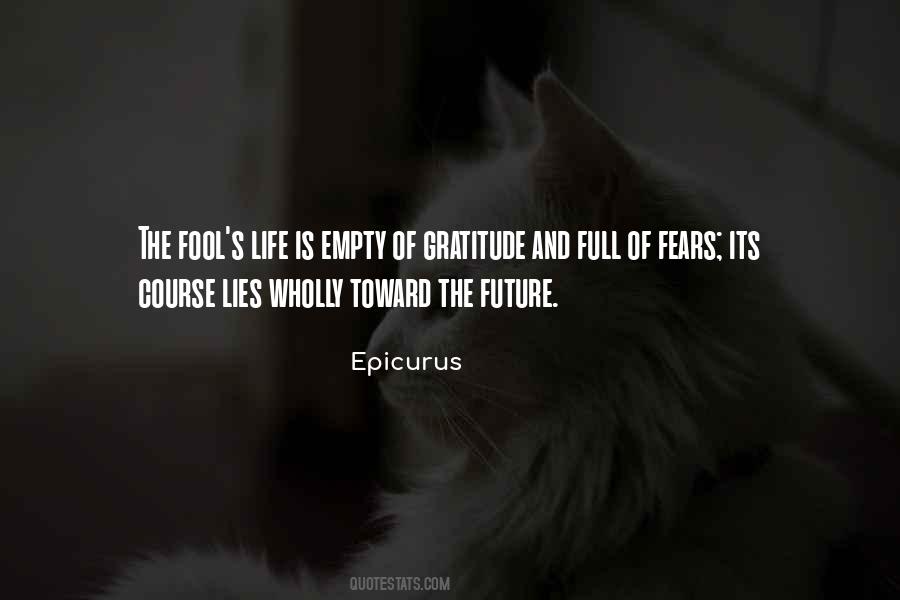 Life Is Empty Quotes #872779