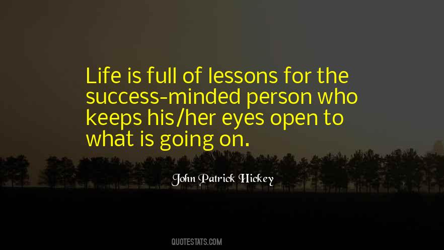 Life Is Full Of Lessons Quotes #1364724