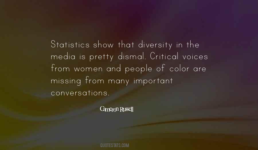Quotes About Diversity In Media #214384
