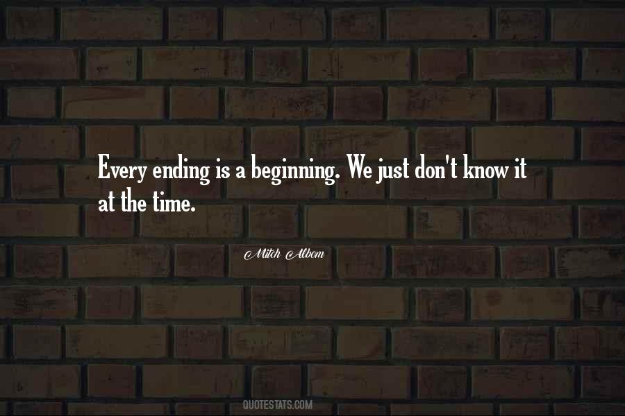 Life Is Just Beginning Quotes #1797180