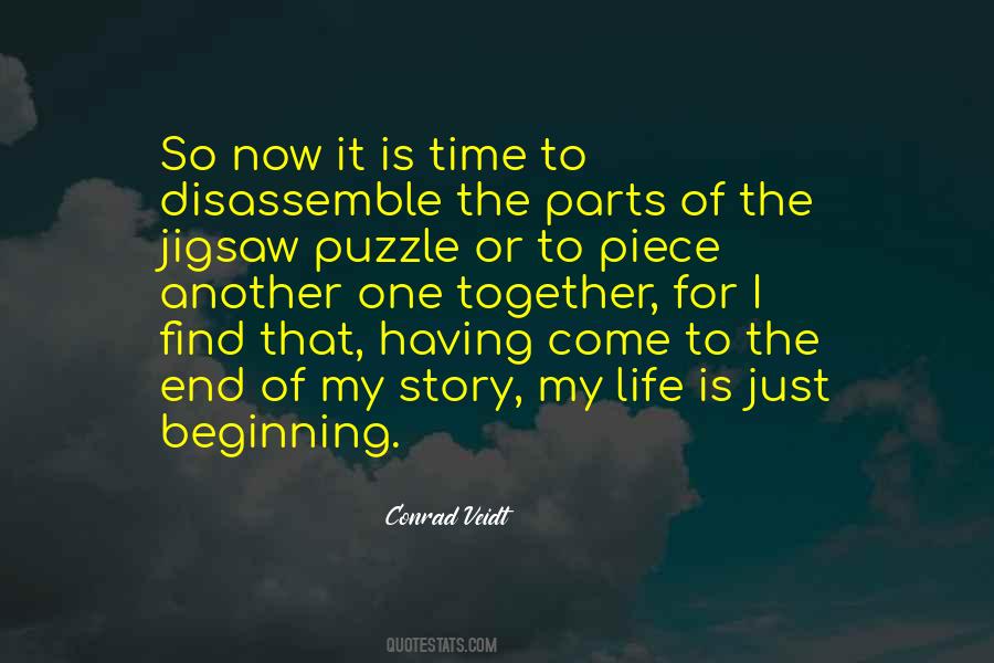 Life Is Just Beginning Quotes #1828677
