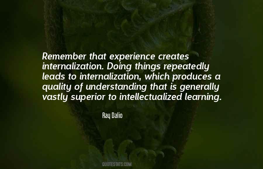 Life Is Learning Experience Quotes #1376865