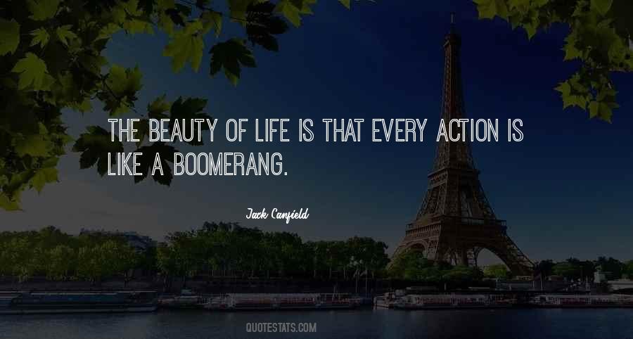 Life Is Like A Boomerang Quotes #1138671