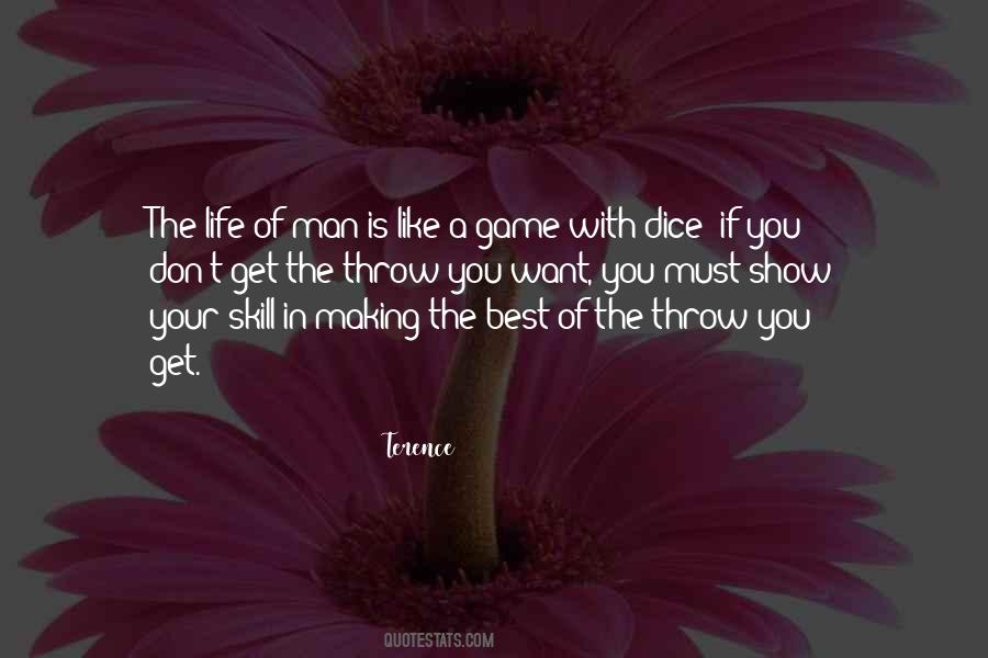 Life Is Like A Game Quotes #33423