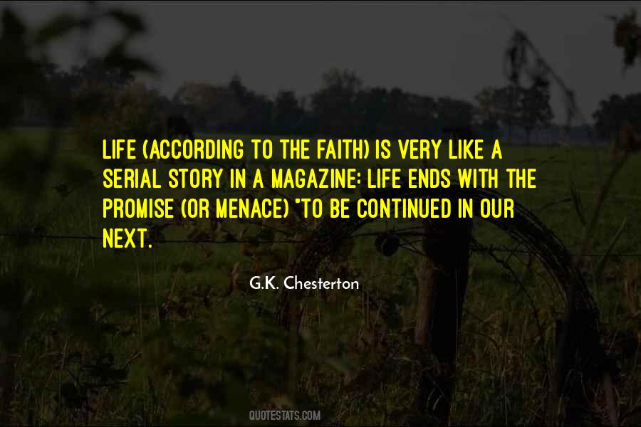 Life Is Like A Story Quotes #994747
