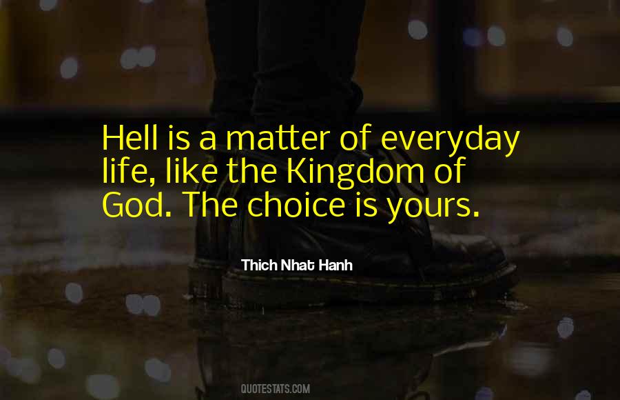 Life Is Like Hell Quotes #33286