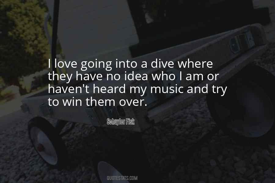 Quotes About Dive #1174544