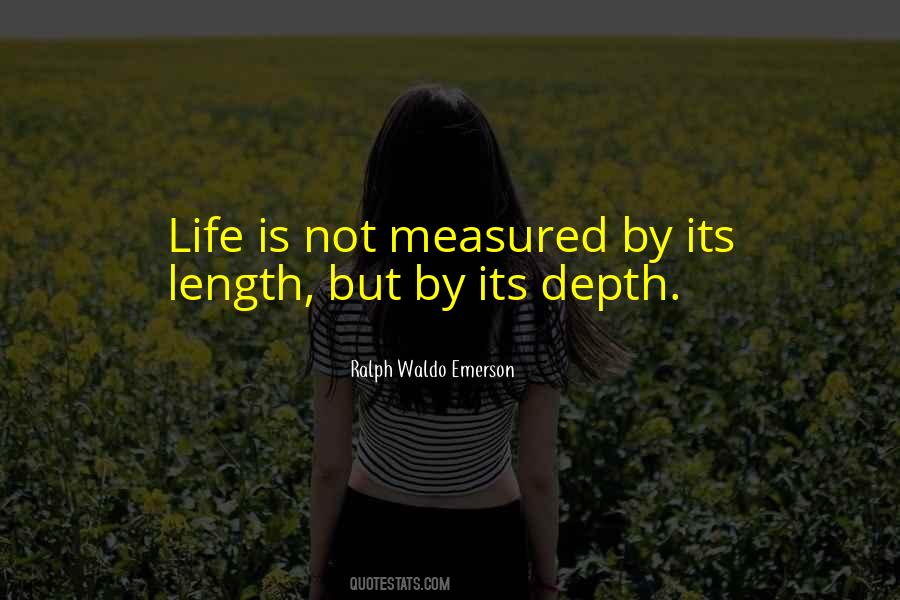 Life Is Measured By Quotes #325907