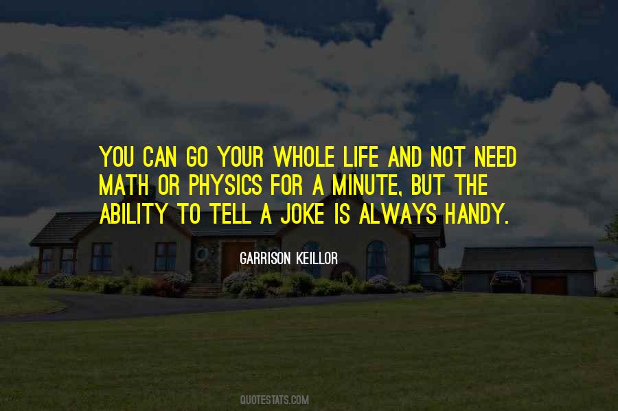 Life Is Not A Joke Quotes #679229