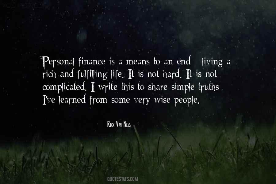 Life Is Not Complicated Quotes #146880