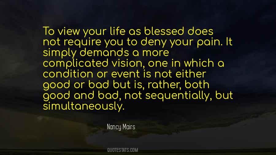Life Is Not Complicated Quotes #1765049