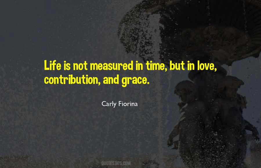 Life Is Not Measured Quotes #316953