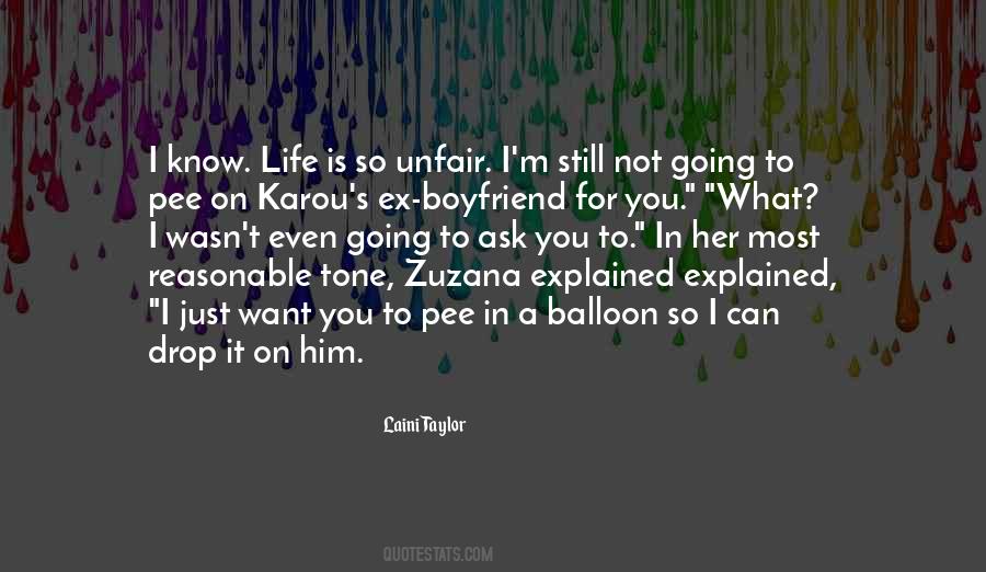 Life Is Not Unfair Quotes #1408252