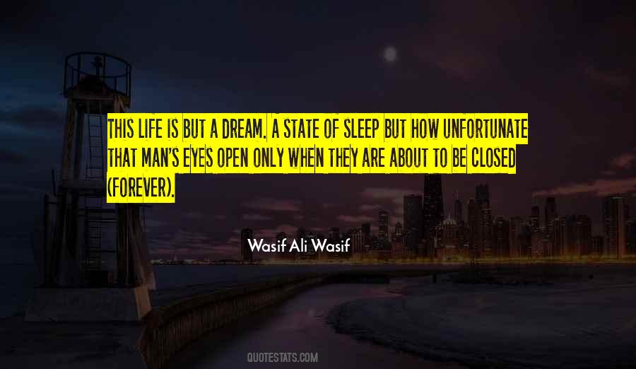 Life Is Only A Dream Quotes #372574