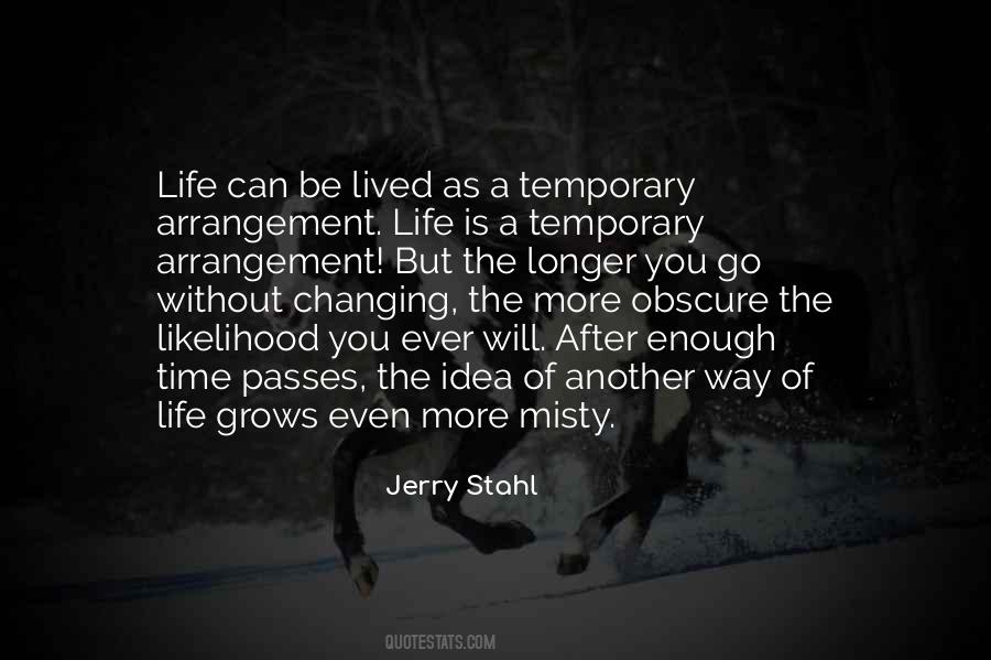 Life Is Only Temporary Quotes #510061