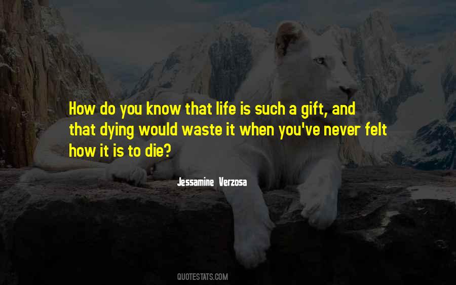 Life Is Such A Gift Quotes #1658891