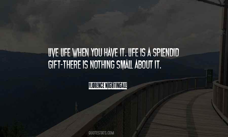 Life Is Such A Gift Quotes #72756