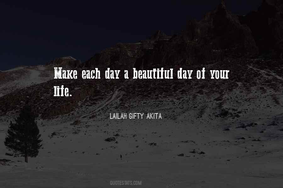 Life Is Too Beautiful Quotes #22008