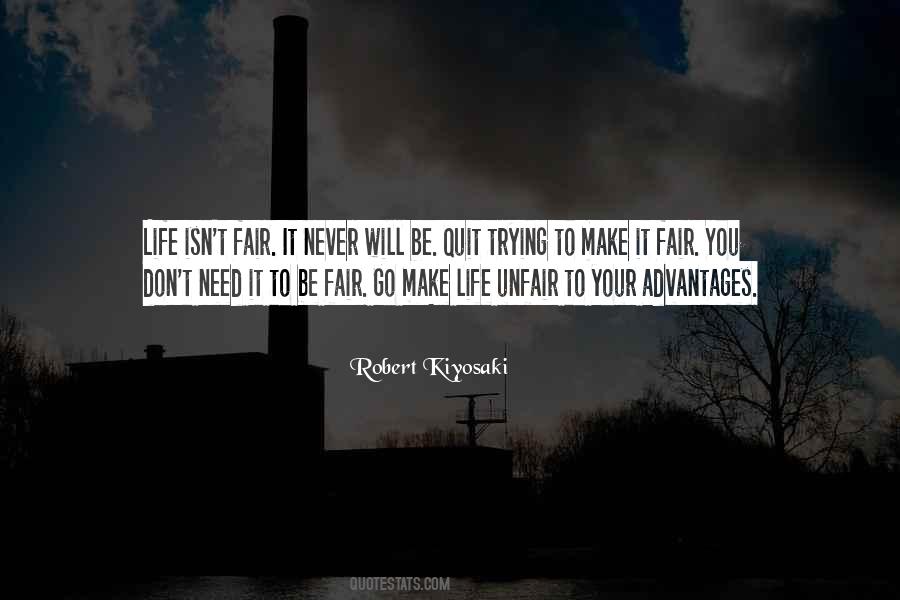 Life Is Unfair But Quotes #102284