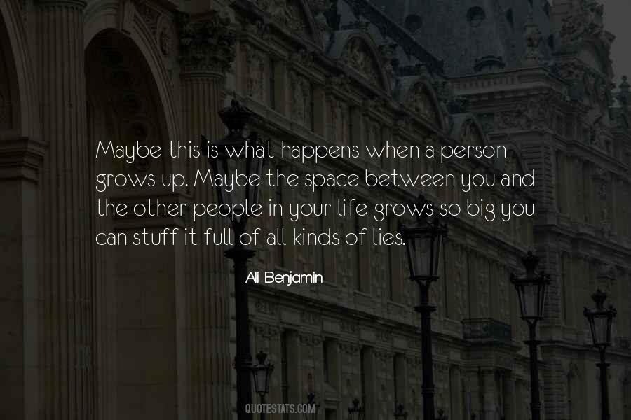 Life Is What Happens When Quotes #1237839