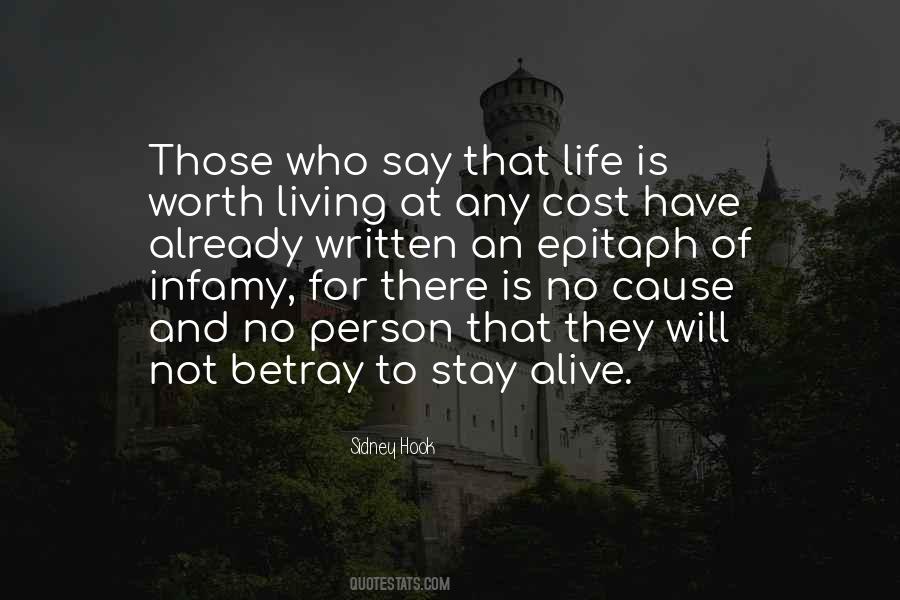 Life Is Worth Living Quotes #773305