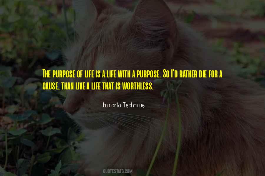 Life Is Worthless Quotes #1338672