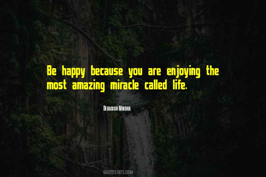 Life Joy Happiness Quotes #12866
