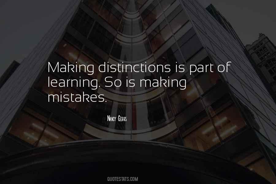 Quotes About Distinctions #1702977