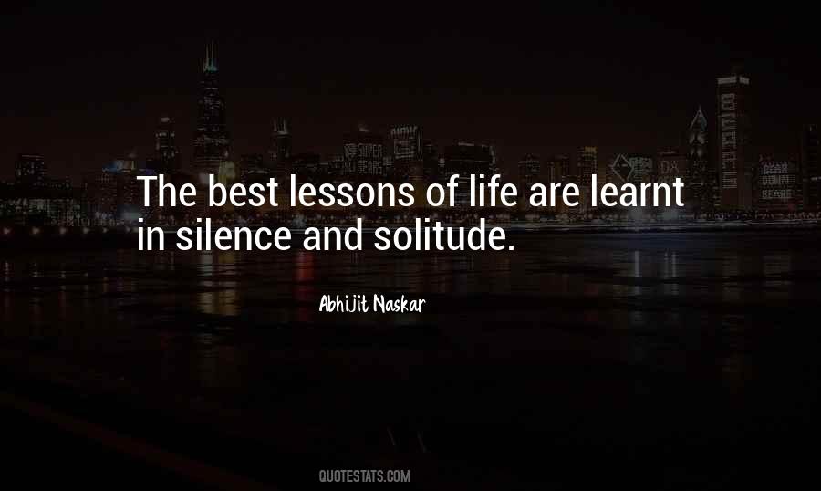 Life Lessons Learnt Quotes #1570211