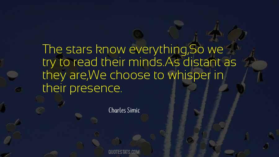 Quotes About Distant Stars #155702