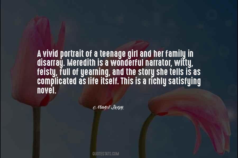Quotes About Teenage Girl #1214380