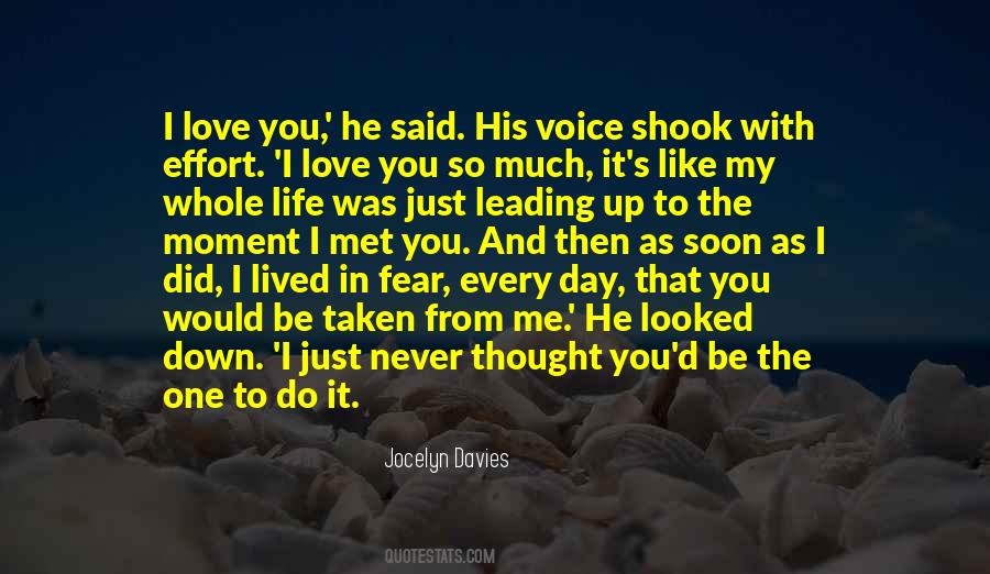 Life Lived In Fear Quotes #1060090