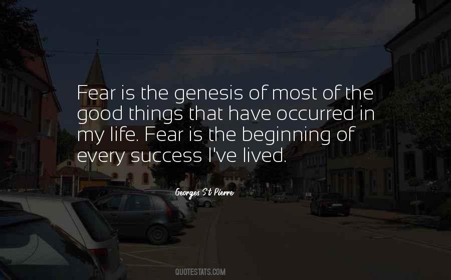 Life Lived In Fear Quotes #1178631