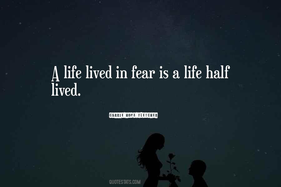 Life Lived Quotes #842950