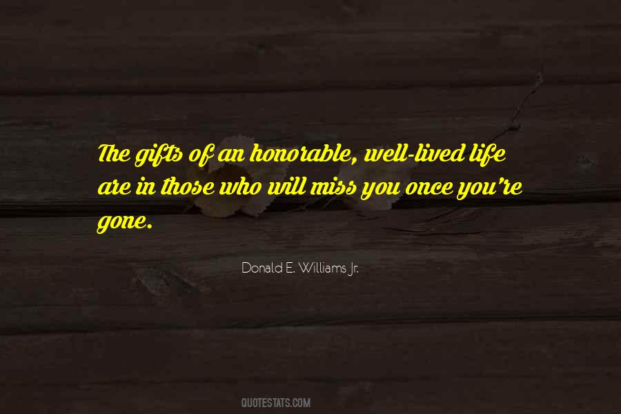 Life Lived Well Quotes #1253496