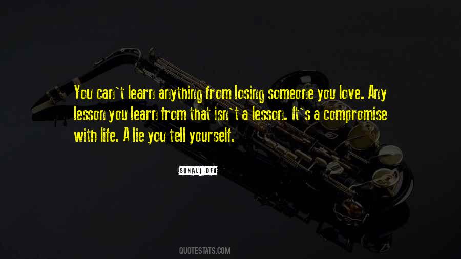 Life Losing Someone Quotes #127219