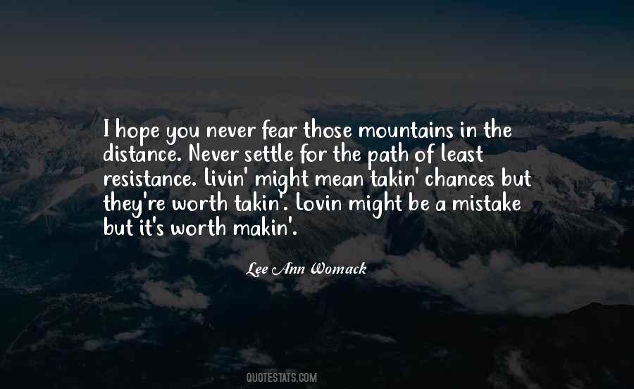 Life Mountains Quotes #318803