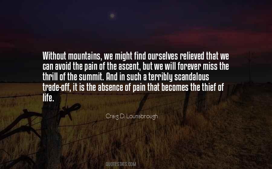 Life Mountains Quotes #548877