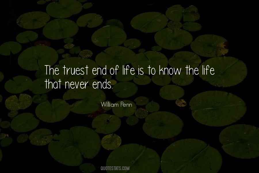 Life Never Ends Quotes #239924