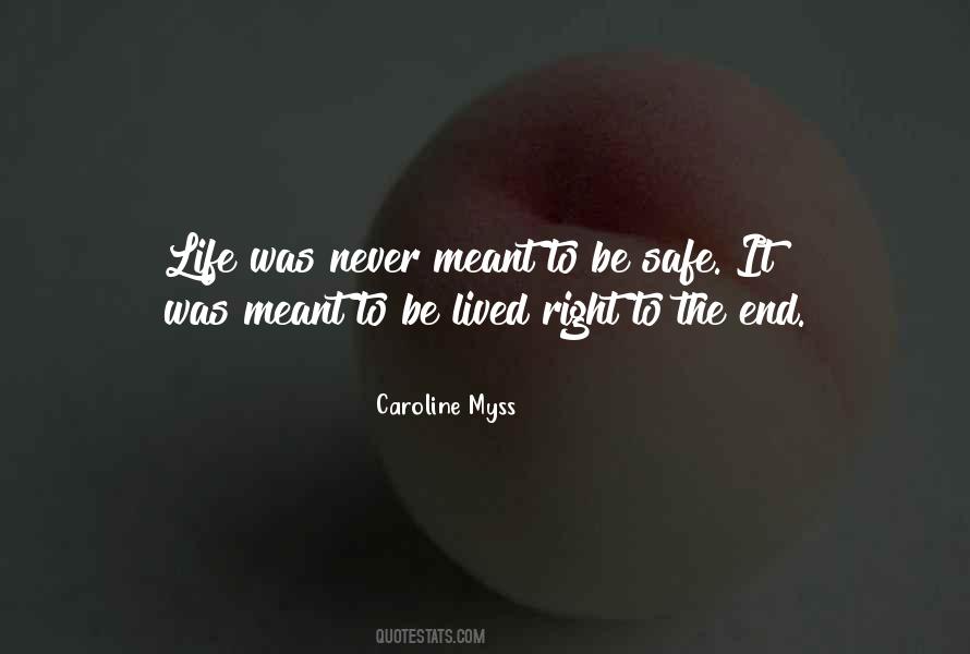 Life Never Ends Quotes #753520